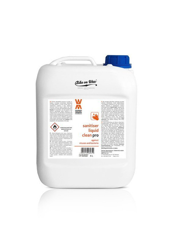 Bike on Wax - SANITIZER LIQUID CLEAN PRO 5 LITRÓW PŁYN CZYSZCZĄCY WORKER WALKER