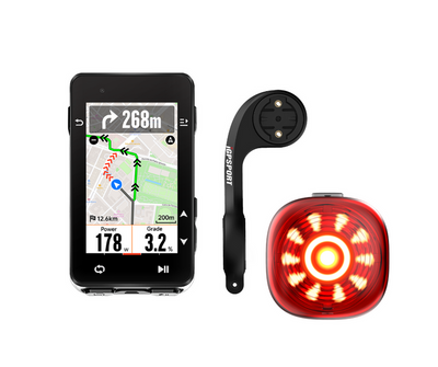 IGP Licznik GPS IGS630S z uchwytem M80 + Lampa tylna TL30