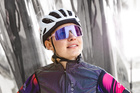 Okulary sportowe PICA OLOR purpurowe fotochromowe