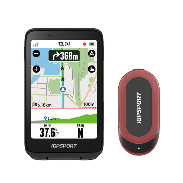 IGPSPORT Licznik GPS BiNavi + Radar SR Mini