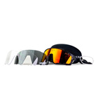 Okulary sportowe PICA STRIX czarne / 3 pary soczewek