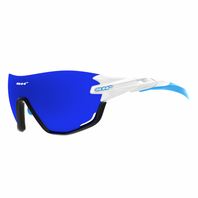 SH+ Okulary RG5500 revo WHITE/BLACK/BLUE