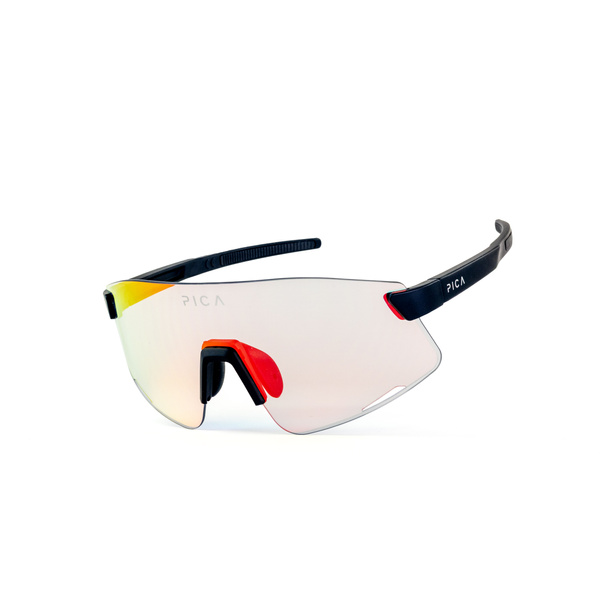 Okulary sportowe PICA ORRU II czerwone fotochromowe