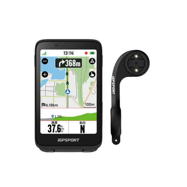 IGPSPORT Licznik GPS BiNavi + Uchwyt M80