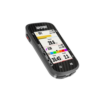 Licznik rowerowy GPS BSC300 żółty + etui BH300 + szyba