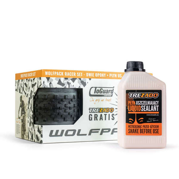 2 x Wolfpack Race MTB 29x2.2 + Trezado 500 ml GRATIS!!!