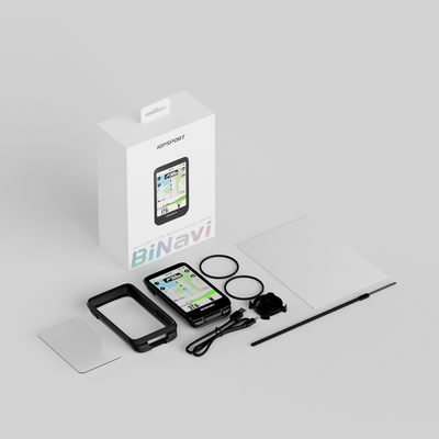 IGPSPORT Licznik GPS BiNavi + Uchwyt M80