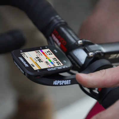 Licznik rowerowy GPS iGPSPORT BSC300 żółty
