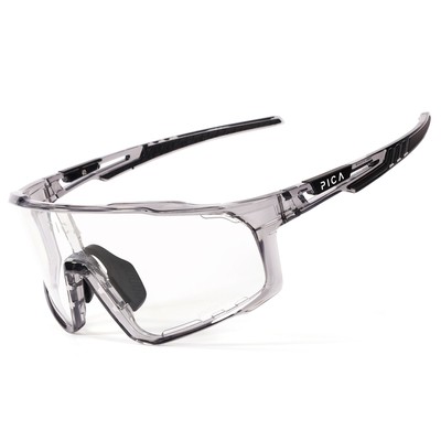 Okulary sportowe PICA STRIX transparentne / soczewki fotochromowe